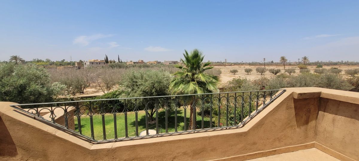 TOIT TERRASSEE VUE MARRAKECH